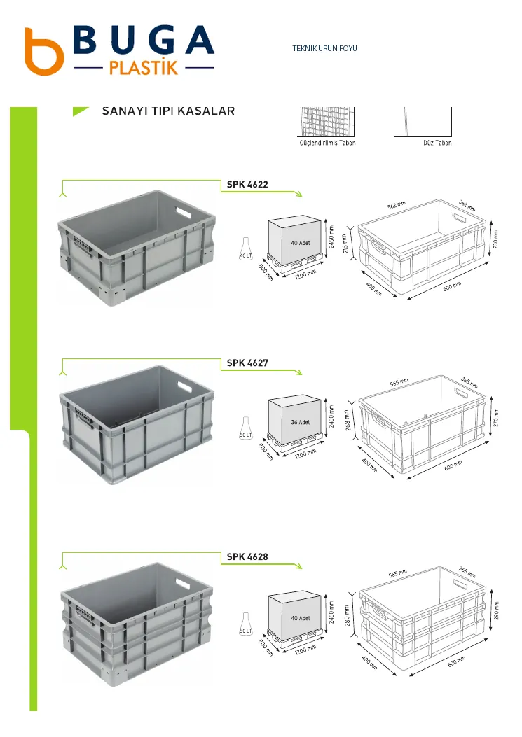 400×600 Kapalı Seri • Föy 81